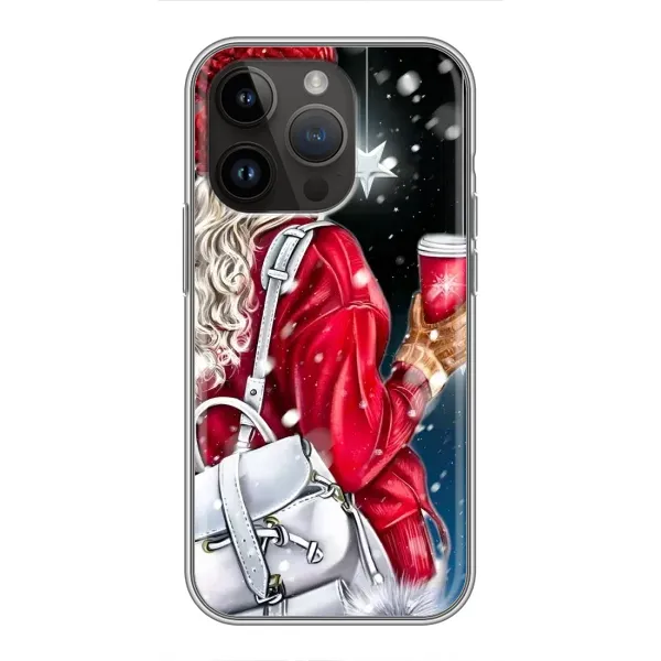 Чехол с рисунком «Зима пришла» для iPhone 14 Pro