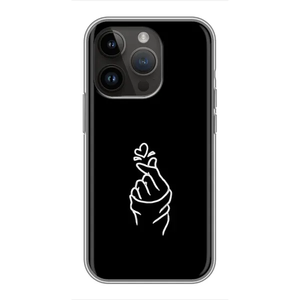 Чехол с рисунком «Знак Сердечка» для iPhone 14 Pro Чехол с рисунком «Знак Сердечка» для iPhone 14 Pro