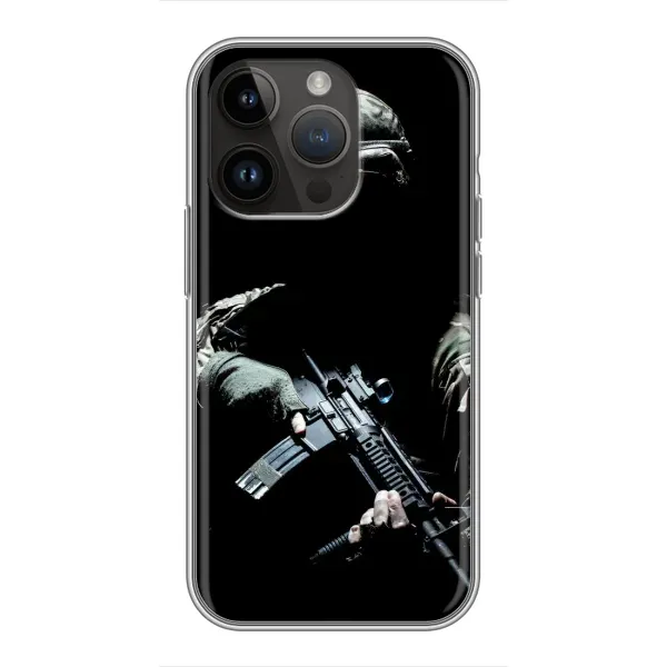 Чехол с рисунком «ЗСУ снайпер» для iPhone 14 Pro Чехол с рисунком «ЗСУ снайпер» для iPhone 14 Pro