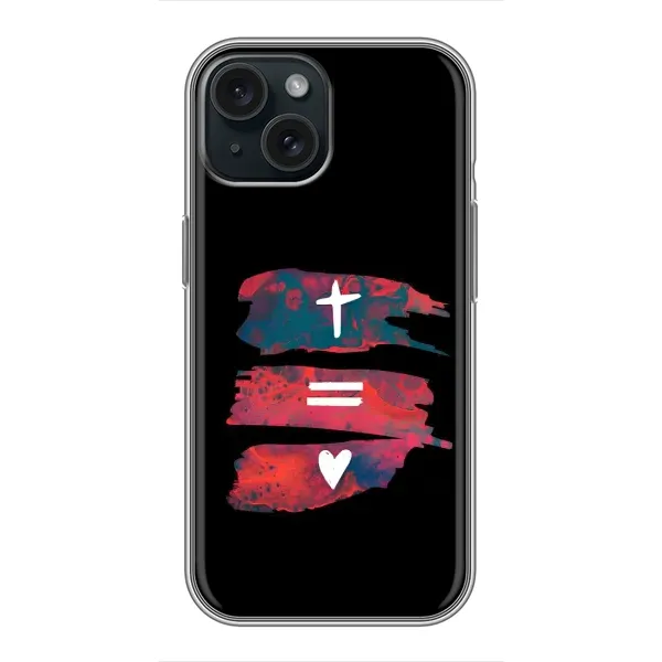Чехол с рисунком «Атрибутика» для iPhone 14 Чехол с рисунком «Атрибутика» для iPhone 14