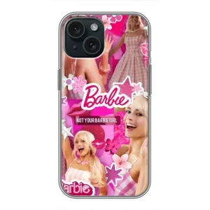 Силиконовый Чехол Барби Фильм на iPhone 14 (Барби)