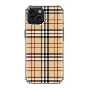 Чохол з малюнком «Burberry стиль» для iPhone 14