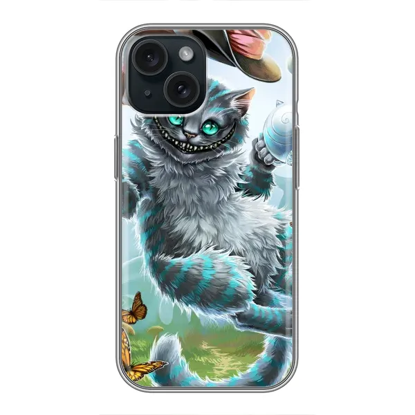 Чехол с рисунком «Чеширский КОТИК» для iPhone 14 Чехол с рисунком «Чеширский КОТИК» для iPhone 14