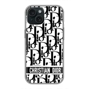 Чехол (Dior, Prada, YSL, Chanel) для iPhone 14 (Christian Dior)