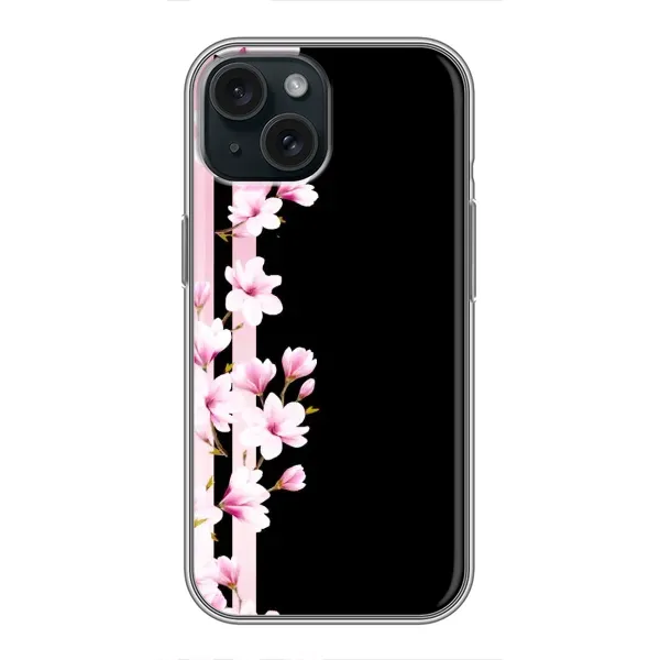 Чехол с рисунком «Цветочки» для iPhone 14