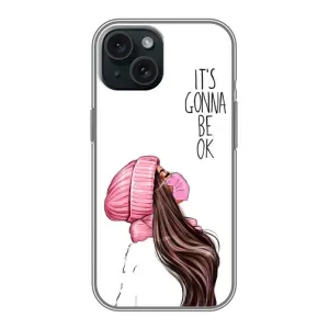 Чехол Стильные девушки на iPhone 14 (Девушка в маске)