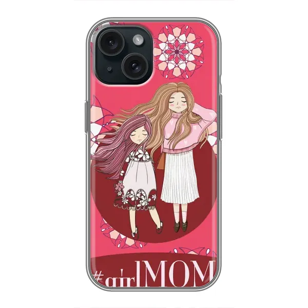 Чехол с рисунком «Дочь и мама» для iPhone 14 Чехол с рисунком «Дочь и мама» для iPhone 14