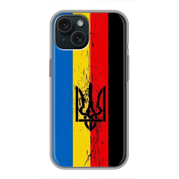 Чехол с рисунком «Флаг УПА» для iPhone 14 Чехол с рисунком «Флаг УПА» для iPhone 14