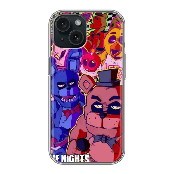 Чехол с рисунком «Фредди» для iPhone 14