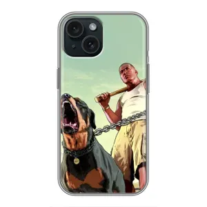 Чехол с рисунком «GTA» для iPhone 14