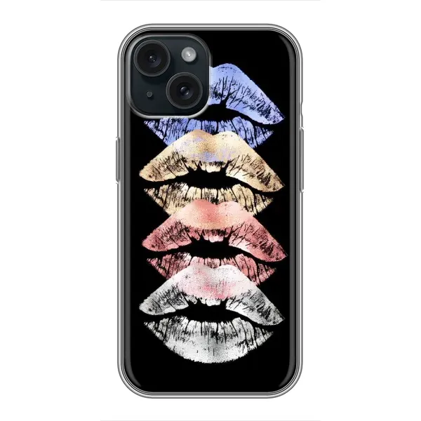 Чехол с рисунком «Губы» для iPhone 14