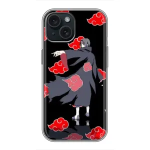 Чехлы с картинкой Итачи Учиха на iPhone 14 (Итачи в плаще)