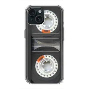 Чохол з Прикольним Принтом на iPhone 14 (Касета магнітофону)
