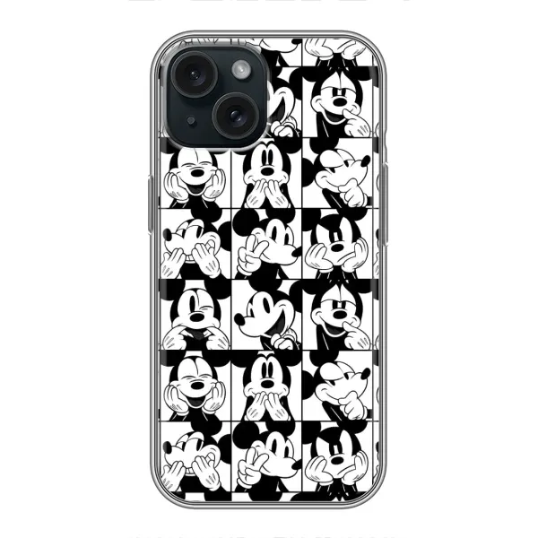 Чехол с рисунком «Коллаж Микки Маус» для iPhone 14