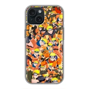 Чохли з принтом НАРУТО на iPhone 14 (Коллаж Наруто)