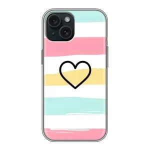 Чохли з тематикою "Маленькі Сердчеки" на iPhone 14 (Гарне сердечко)