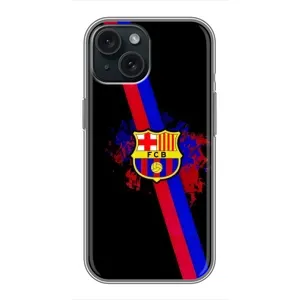 Чехол для iPhone 14 (Барселона) (Лого Барсы)