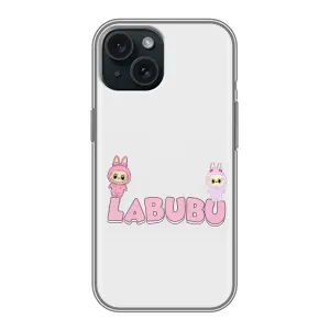 Чехол с принтом Лабубу для iPhone 14 (Логотип Лабубу)
