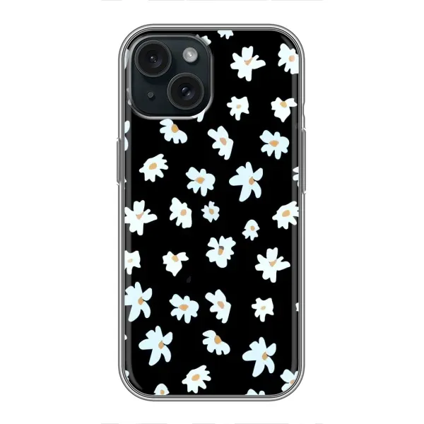 Чехол с рисунком «Маленькие ромашки» для iPhone 14 Чехол с рисунком «Маленькие ромашки» для iPhone 14