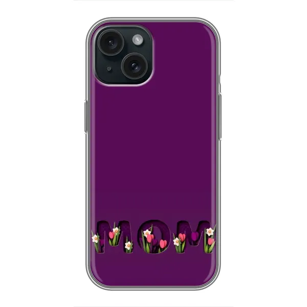 Чехол с рисунком «Мама с цветами» для iPhone 14 Чехол с рисунком «Мама с цветами» для iPhone 14