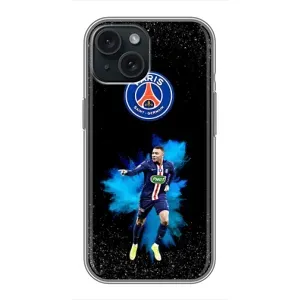 Чехол (TPU) с Футболистом на iPhone 14 (Мбаппе ПСЖ)