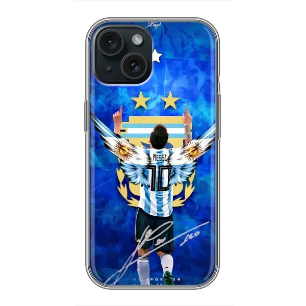 Чехол с рисунком «Месси Аргентина» для iPhone 14