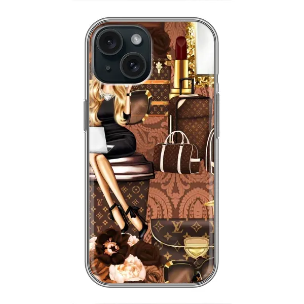 Чехол с рисунком «Мода Луи Виттон» для iPhone 14