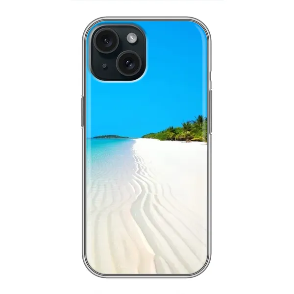 Чехол с рисунком «Море песок» для iPhone 14