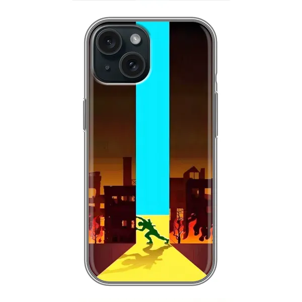 Чехол с рисунком «Освобождение» для iPhone 14 Чехол с рисунком «Освобождение» для iPhone 14