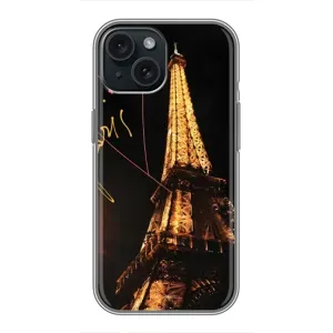 Чехол с Эйфелевой башней на iPhone 14 (Paris)