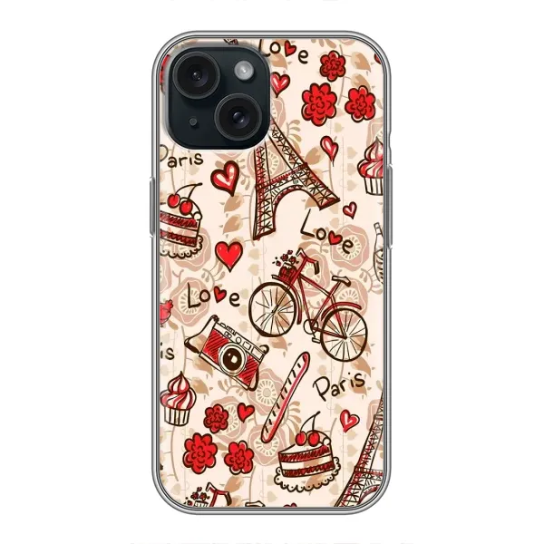 Чехол с рисунком «Париж мечта» для iPhone 14 Чехол с рисунком «Париж мечта» для iPhone 14