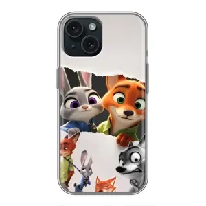 Силиконовый чехол с принтом Зоотрополіс для iPhone 14