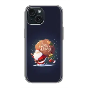 Чохол Санта Клаус для iPhone 14 (Подарунки від Санти)