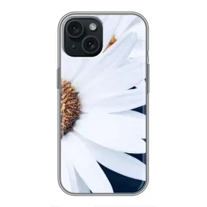 Чохол з ромашками на iPhone 14 (Пів ромашки)