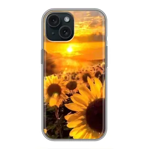 Чохол з Квітами для iPhone 14 (поле соняшників)