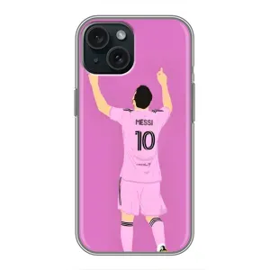 Чехлы Лео Месси в Майами на iPhone 14 (Празднование Месси)