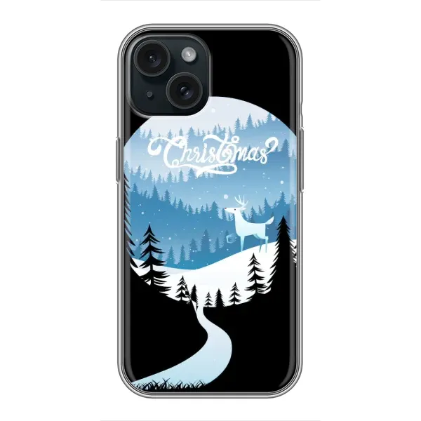 Чехол с рисунком «Рождественский Олень» для iPhone 14 Чехол с рисунком «Рождественский Олень» для iPhone 14