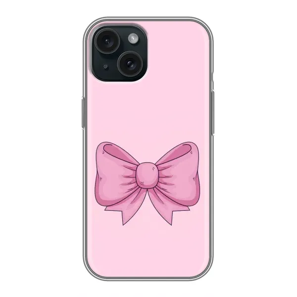 Чехол с рисунком «Розовый бантик» для iPhone 14 Чехол с рисунком «Розовый бантик» для iPhone 14