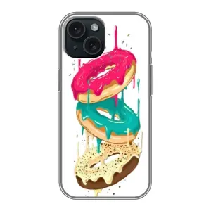 Чохол з зображенням смачної їжі для iPhone 14 (Соковиті пончики)