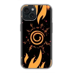 Купить Чохли на телефон з принтом Anime для iPhone 14 (Сонце Наруто)