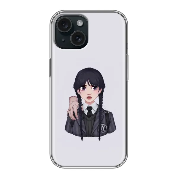 Чехол с рисунком «Вещь Венсдей» для iPhone 14 Чехол с рисунком «Вещь Венсдей» для iPhone 14