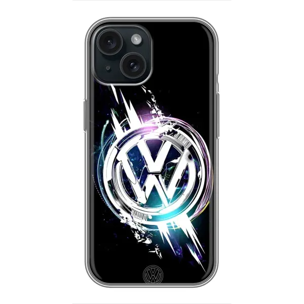 Чехол с рисунком «Volkswagen на черном» для iPhone 14 Чехол с рисунком «Volkswagen на черном» для iPhone 14