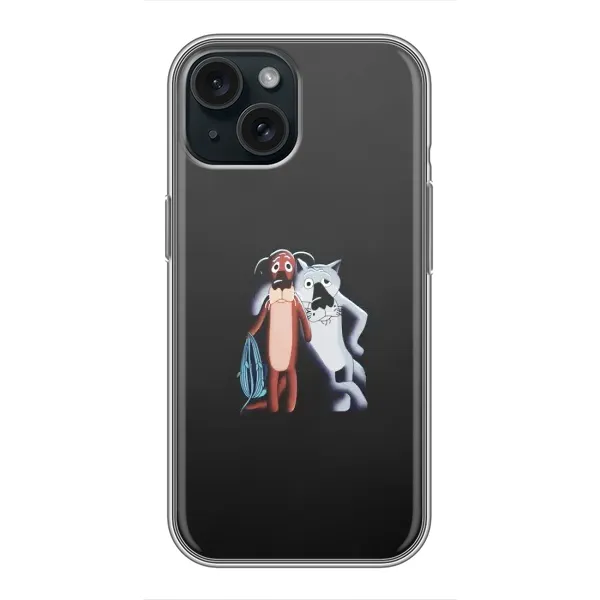 Чехол с рисунком «Шо, опять» для iPhone 14