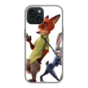Чехлы ЗВЕРОПОЛИС для iPhone 14 (Зверополис герои)