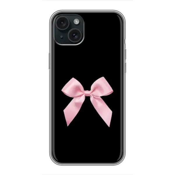 Чехол с рисунком «Бант на черном» для iPhone 14 Plus Чехол с рисунком «Бант на черном» для iPhone 14 Plus