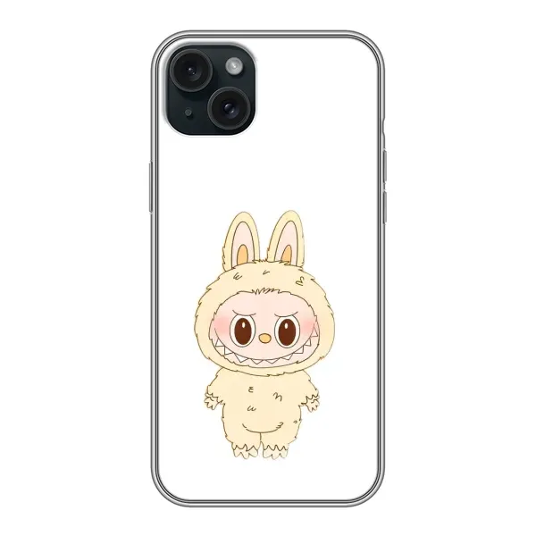Чехол с рисунком «Бежевый Лабубу» для iPhone 14 Plus Чехол с рисунком «Бежевый Лабубу» для iPhone 14 Plus