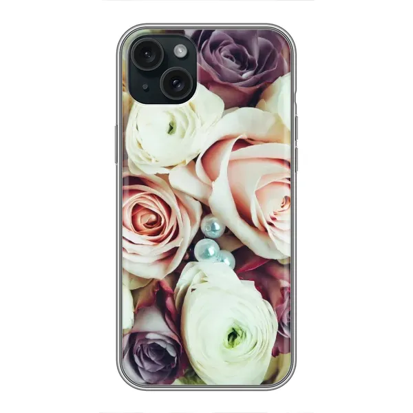 Чехол с рисунком «Букет РОЗ» для iPhone 14 Plus
