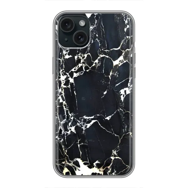 Чехол с рисунком «Чёрный мрамор» для iPhone 14 Plus Чехол с рисунком «Чёрный мрамор» для iPhone 14 Plus