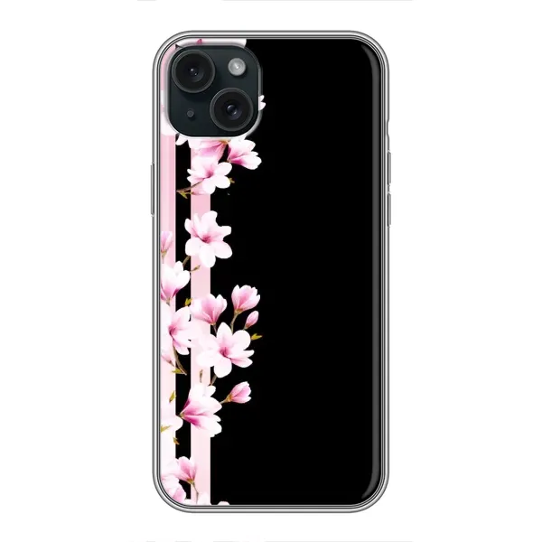 Чехол с рисунком «Цветочки» для iPhone 14 Plus