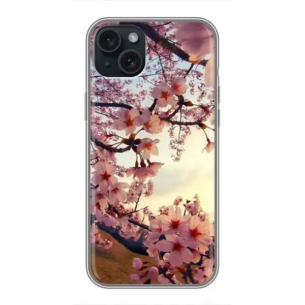 Чехол с рисунком «Цветущая сакура» для iPhone 14 Plus Чехол с рисунком «Цветущая сакура» для iPhone 14 Plus